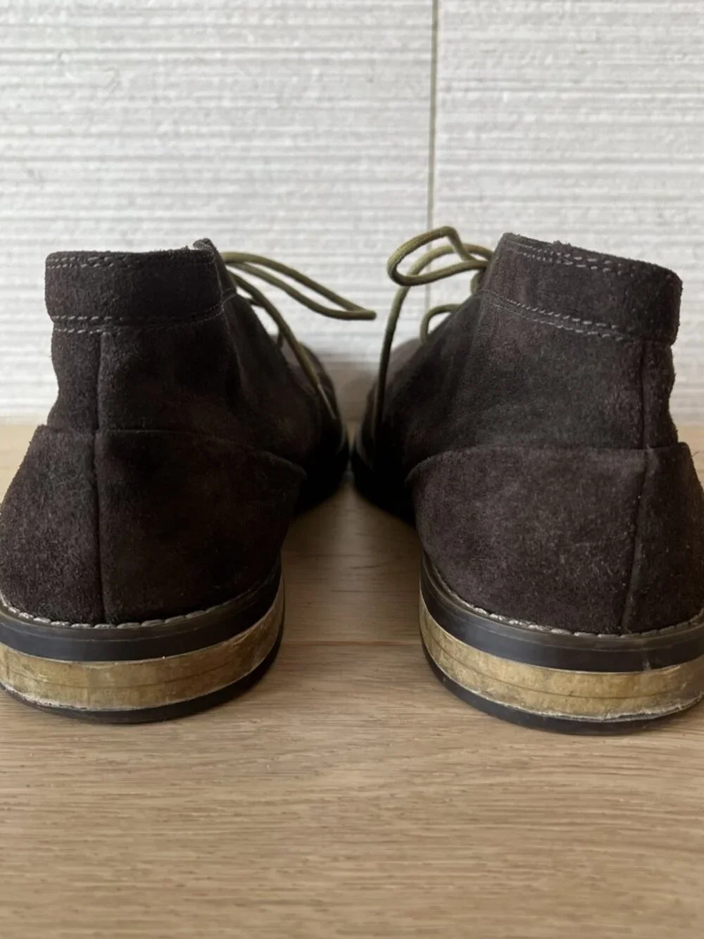 Calvin Klein Wilson Brown Suede Men's Loafers Size 10M F4115